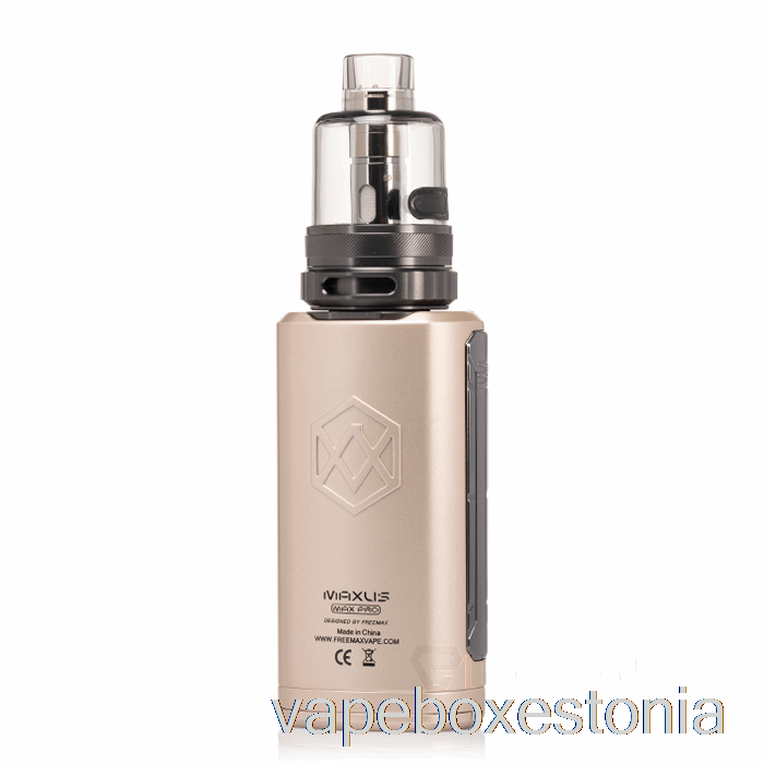 Vape Box Estonia Freemax Maxus Max Pro 168w Stardikomplekt Kuld